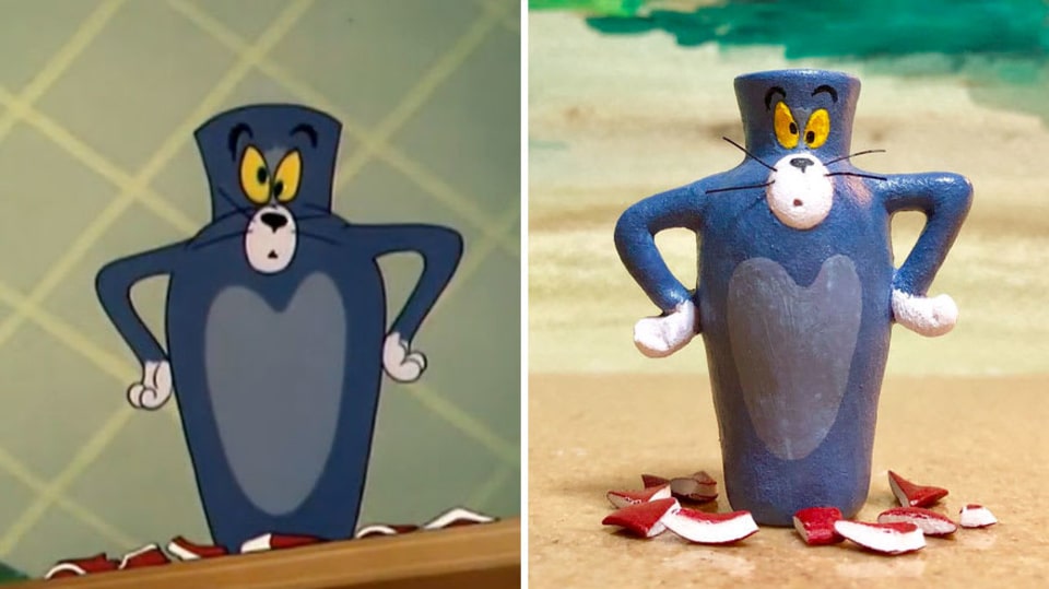 Figurky zničeného Toma